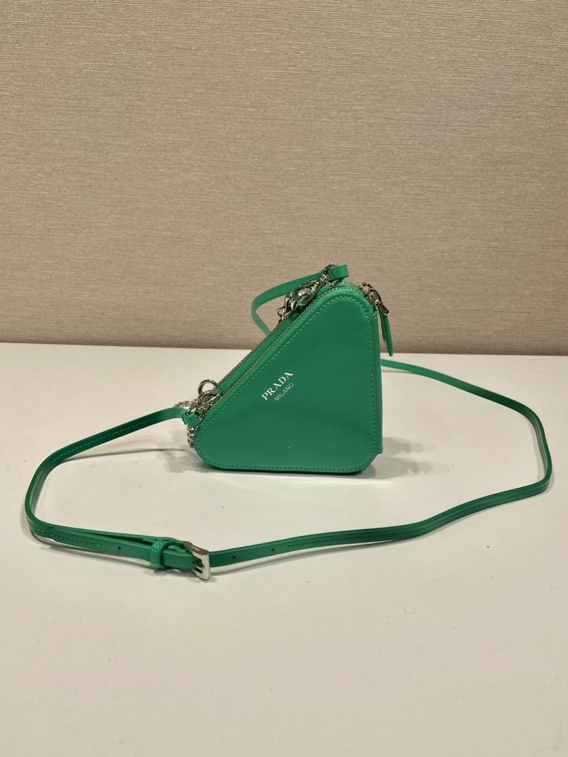Pra*a triangle pouch